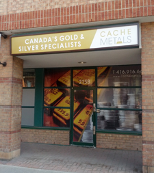 Cache Metals, Toronto's Gold & Silver Bullion Dealer